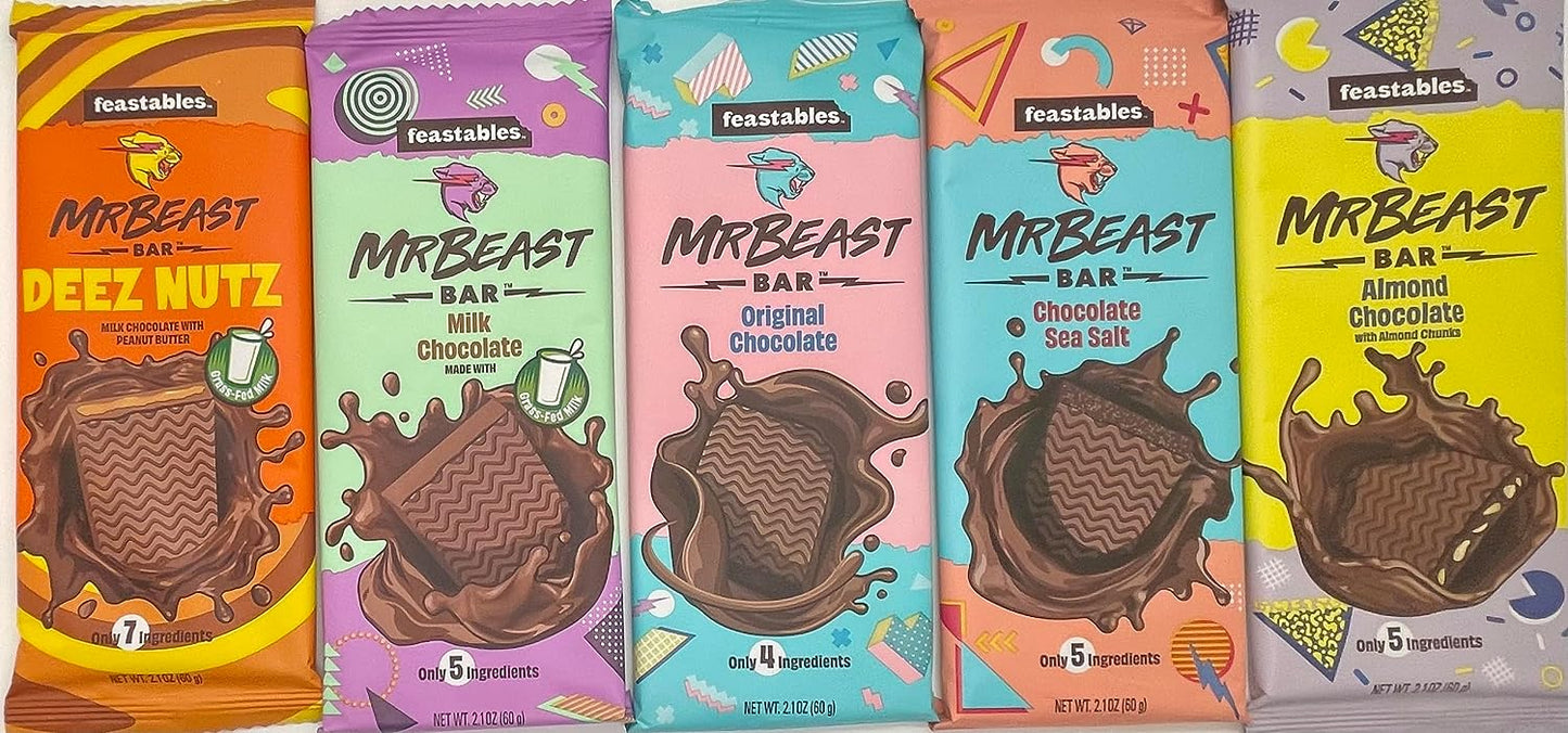 Feastables Mr. Beast Original Barra de Chocolate