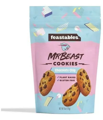 Mr. Beast Feastables Cookies Galletas Con Chispas De Chocolate