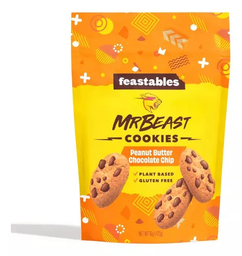 Mr. Beast Feastables Cookies Galletas Con Chispas De Chocolate