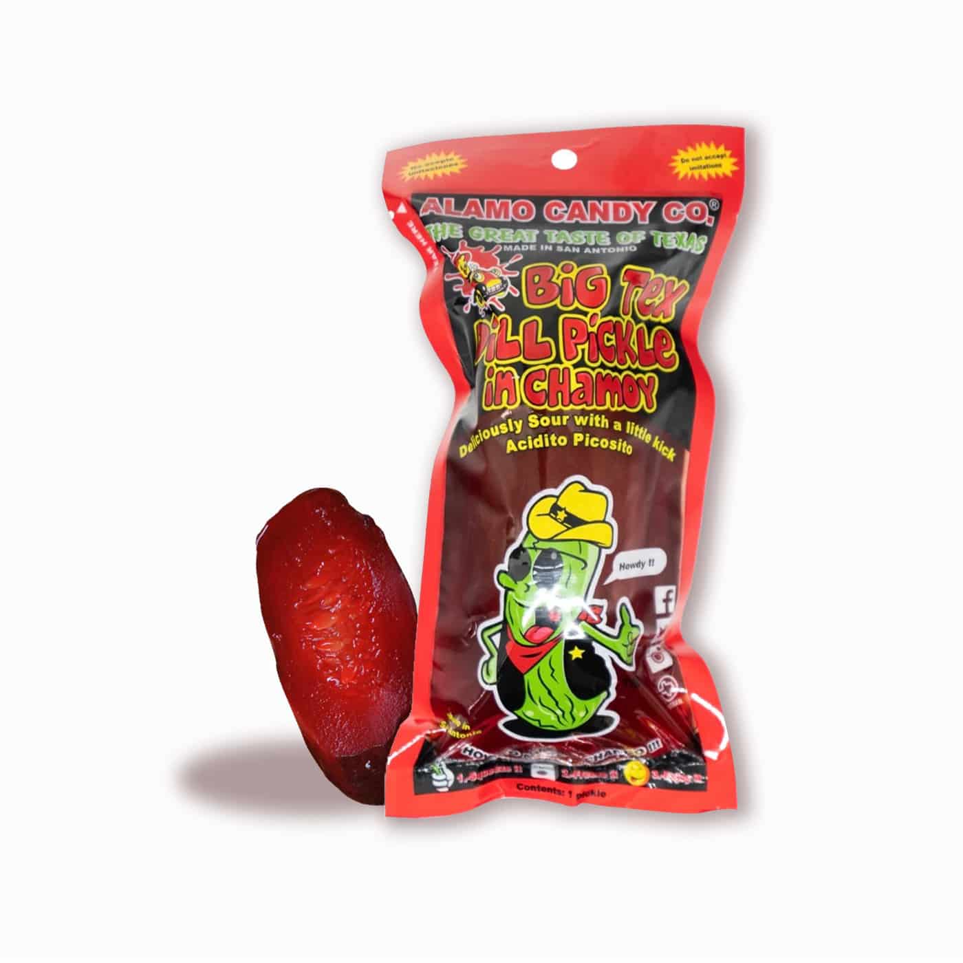 Big Tex Dill Pickle en Chamoy