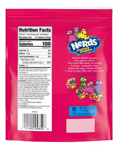 Nerds Gummy Cluster Bag