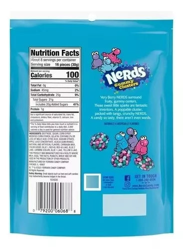 Nerds Gummy Cluster Bag